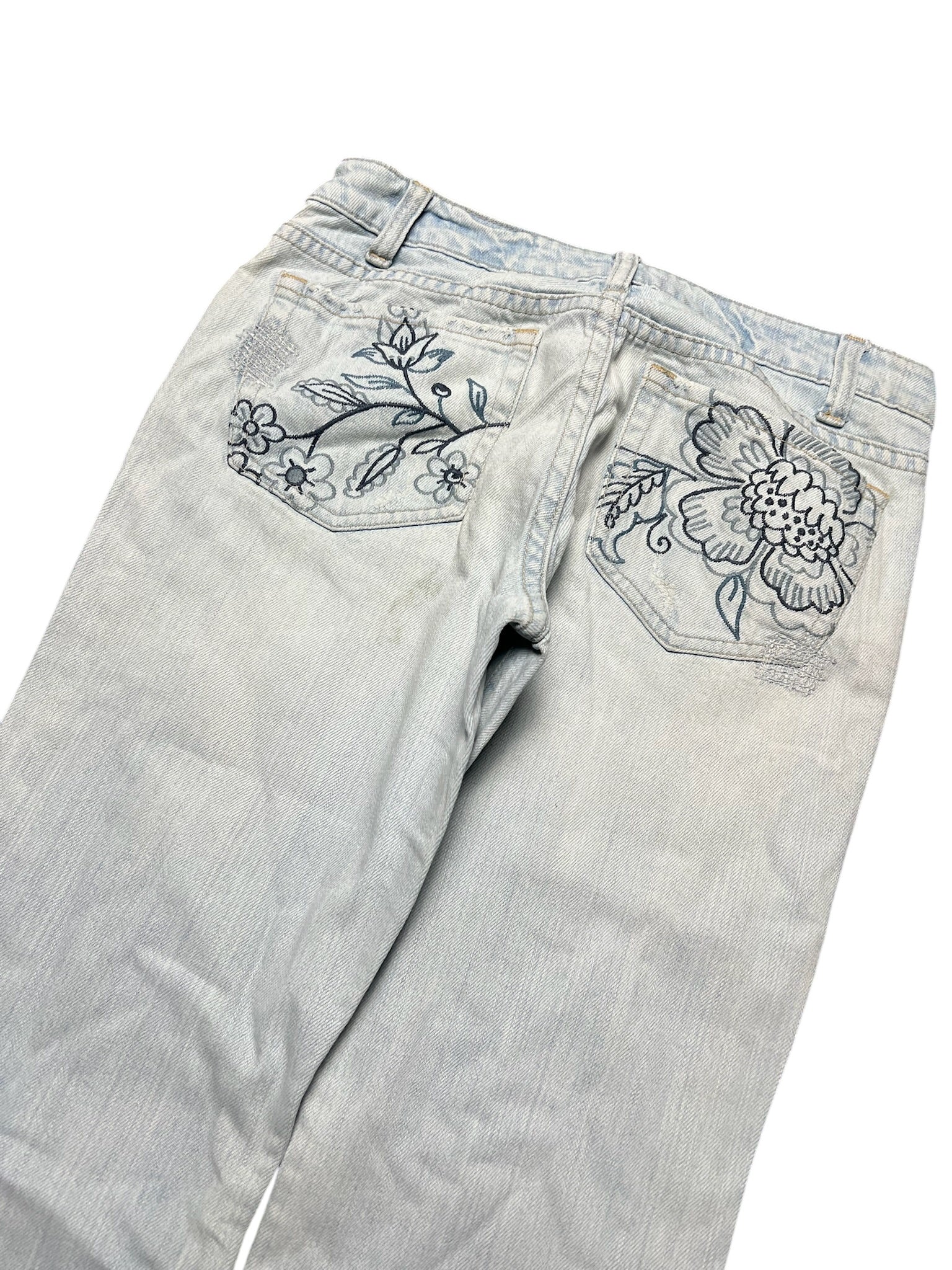 Y2K BOOTCUT WOMEN LOW WAIST JEANS (341)