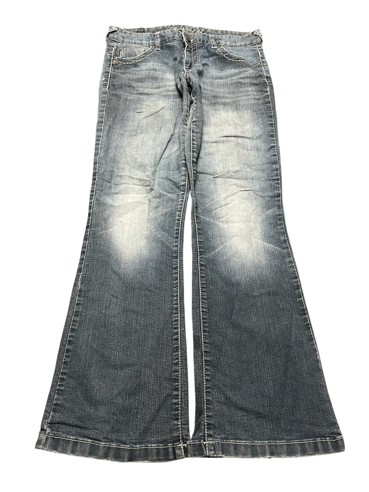 Y2K BOOTCUT WOMEN LOW WAIST JEANS (342)
