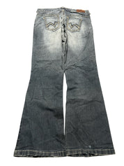 Y2K BOOTCUT WOMEN LOW WAIST JEANS (342)