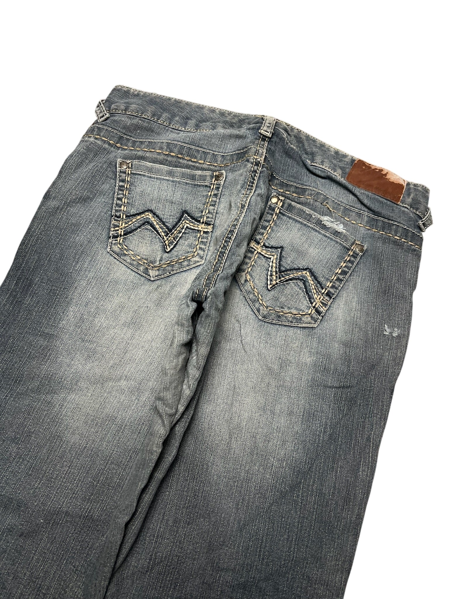 Y2K BOOTCUT WOMEN LOW WAIST JEANS (342)
