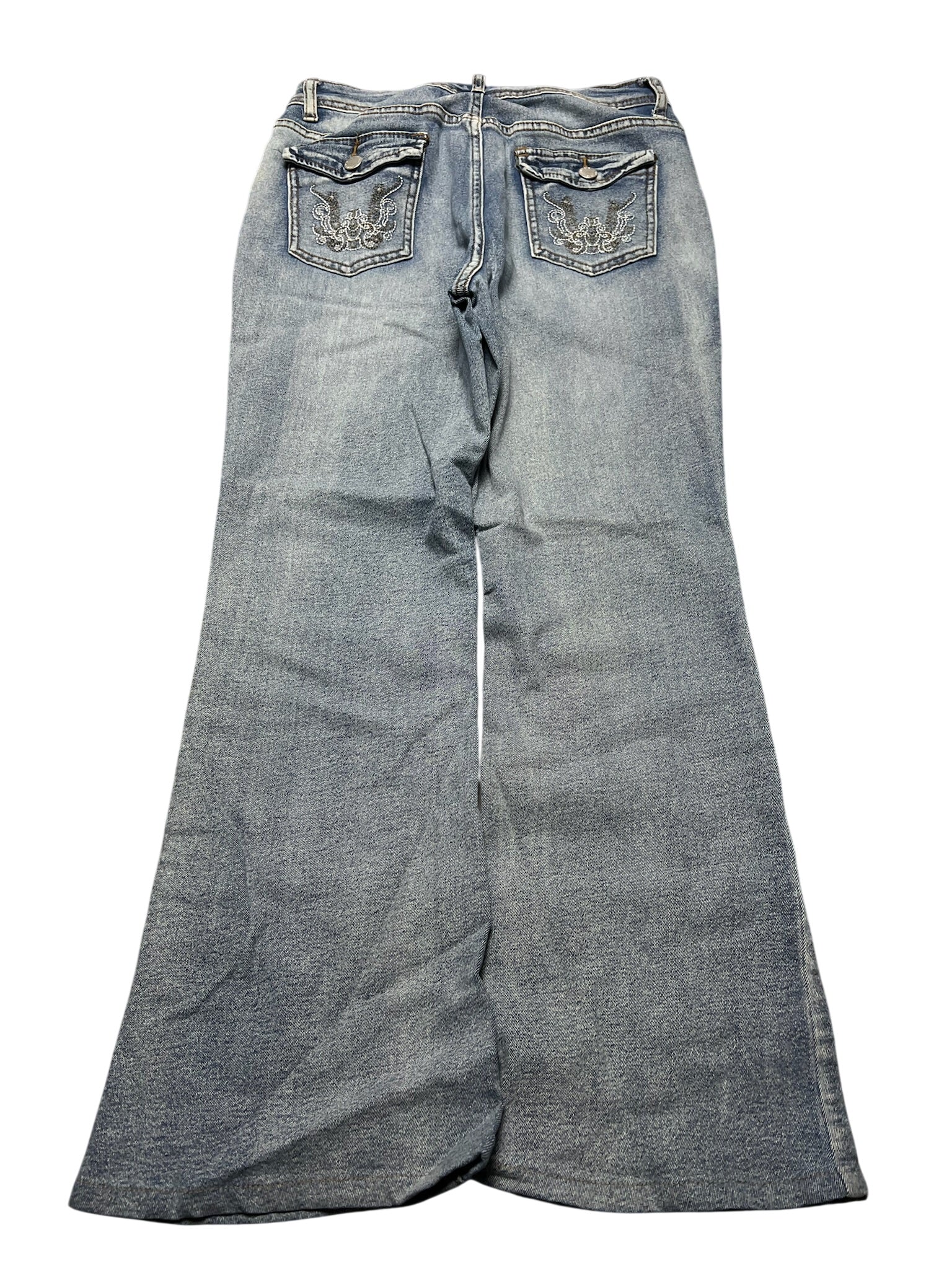 Y2K BOOTCUT WOMEN LOW WAIST JEANS (343)