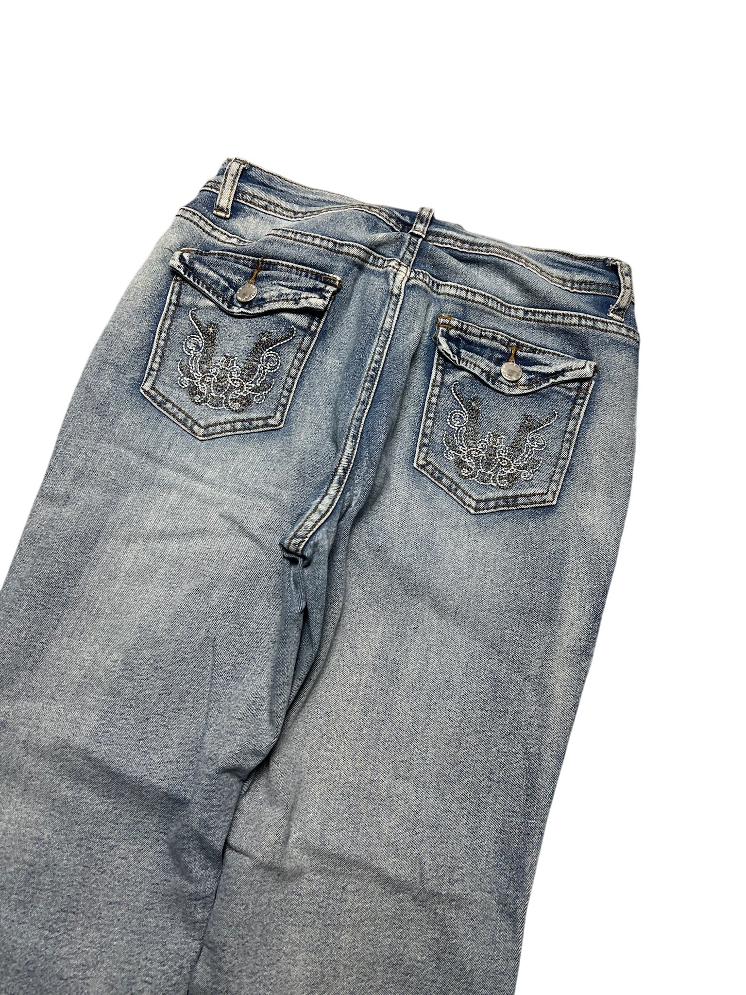 Y2K BOOTCUT WOMEN LOW WAIST JEANS (343)