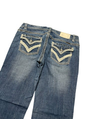 Y2K BOOTCUT WOMEN LOW WAIST JEANS (344)