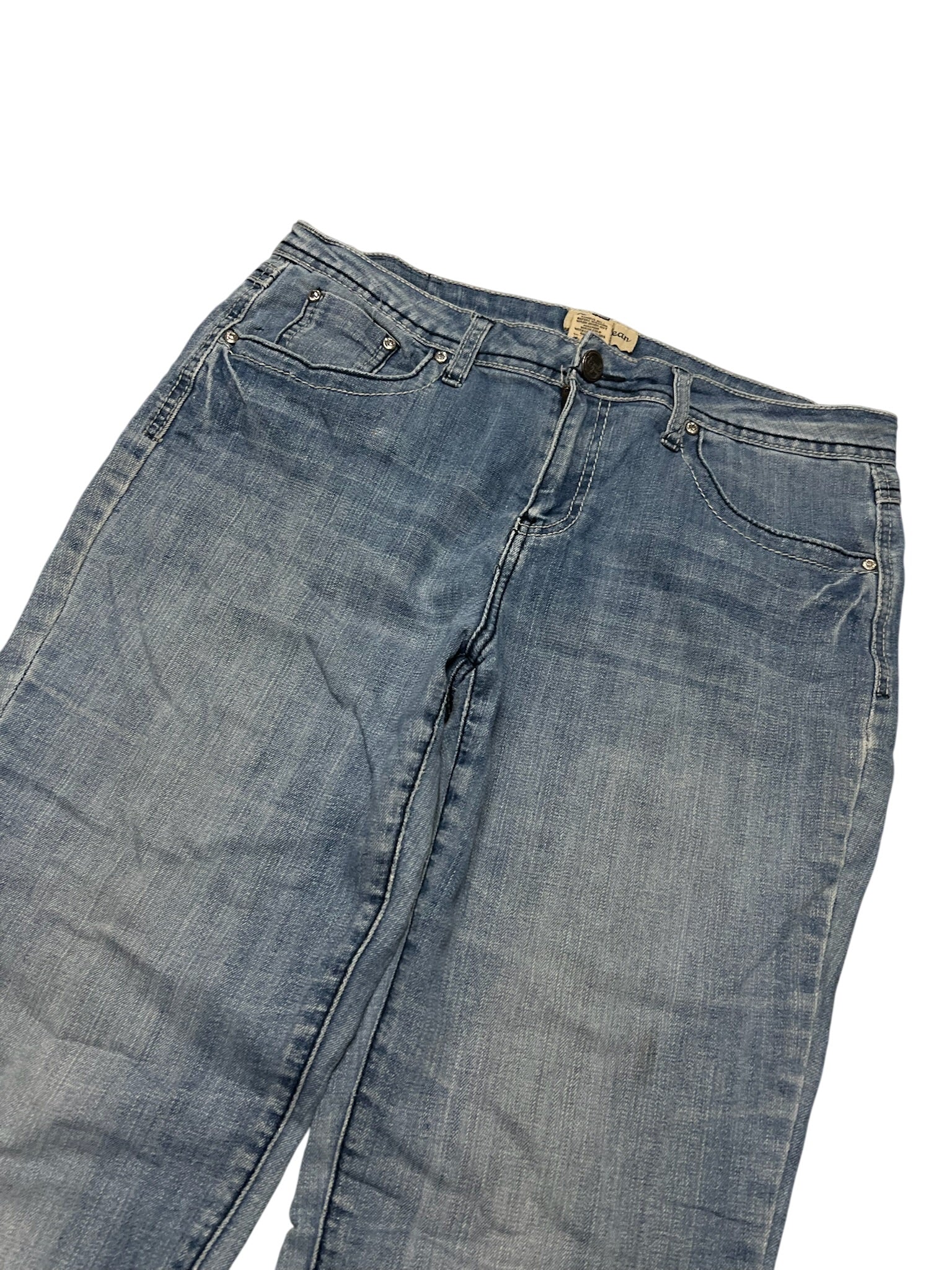 Y2K BOOTCUT WOMEN LOW WAIST JEANS (345)