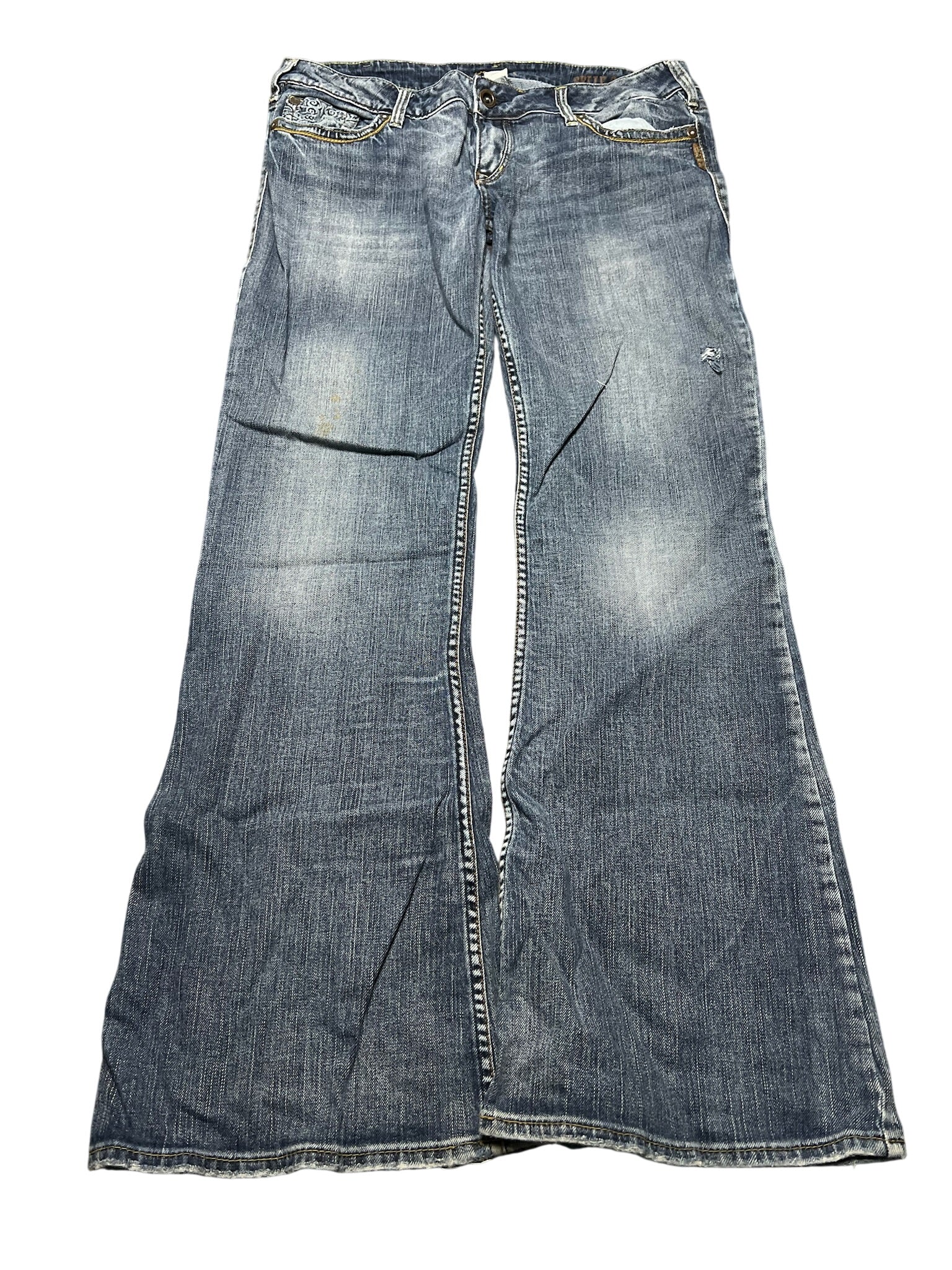 Y2K BOOTCUT WOMEN LOW WAIST JEANS (346)