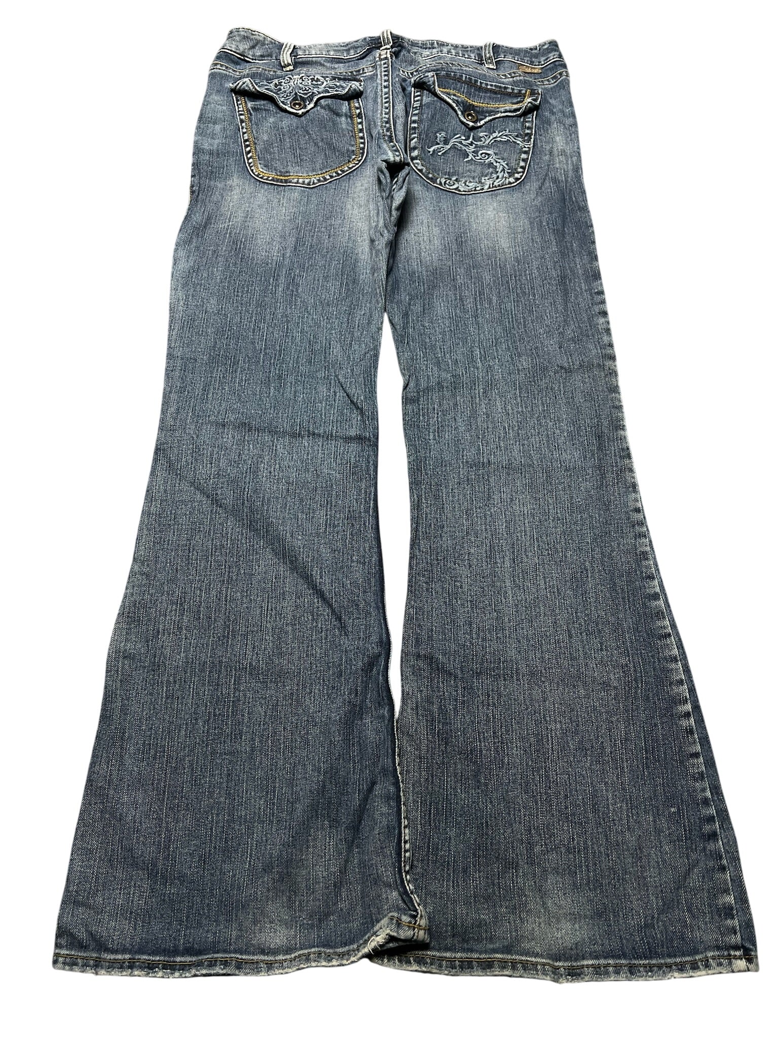 Y2K BOOTCUT WOMEN LOW WAIST JEANS (346)