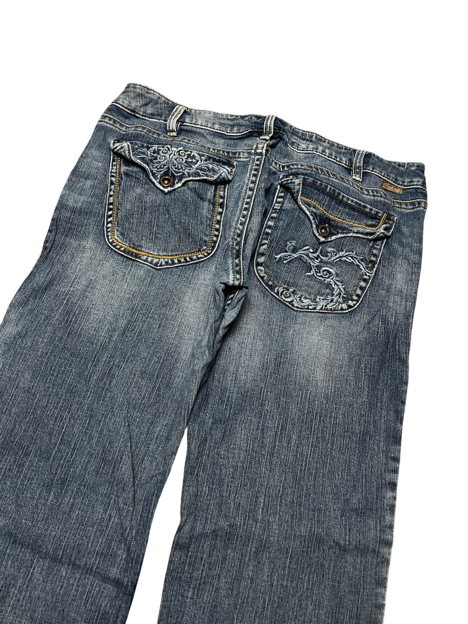 Y2K BOOTCUT WOMEN LOW WAIST JEANS (346)
