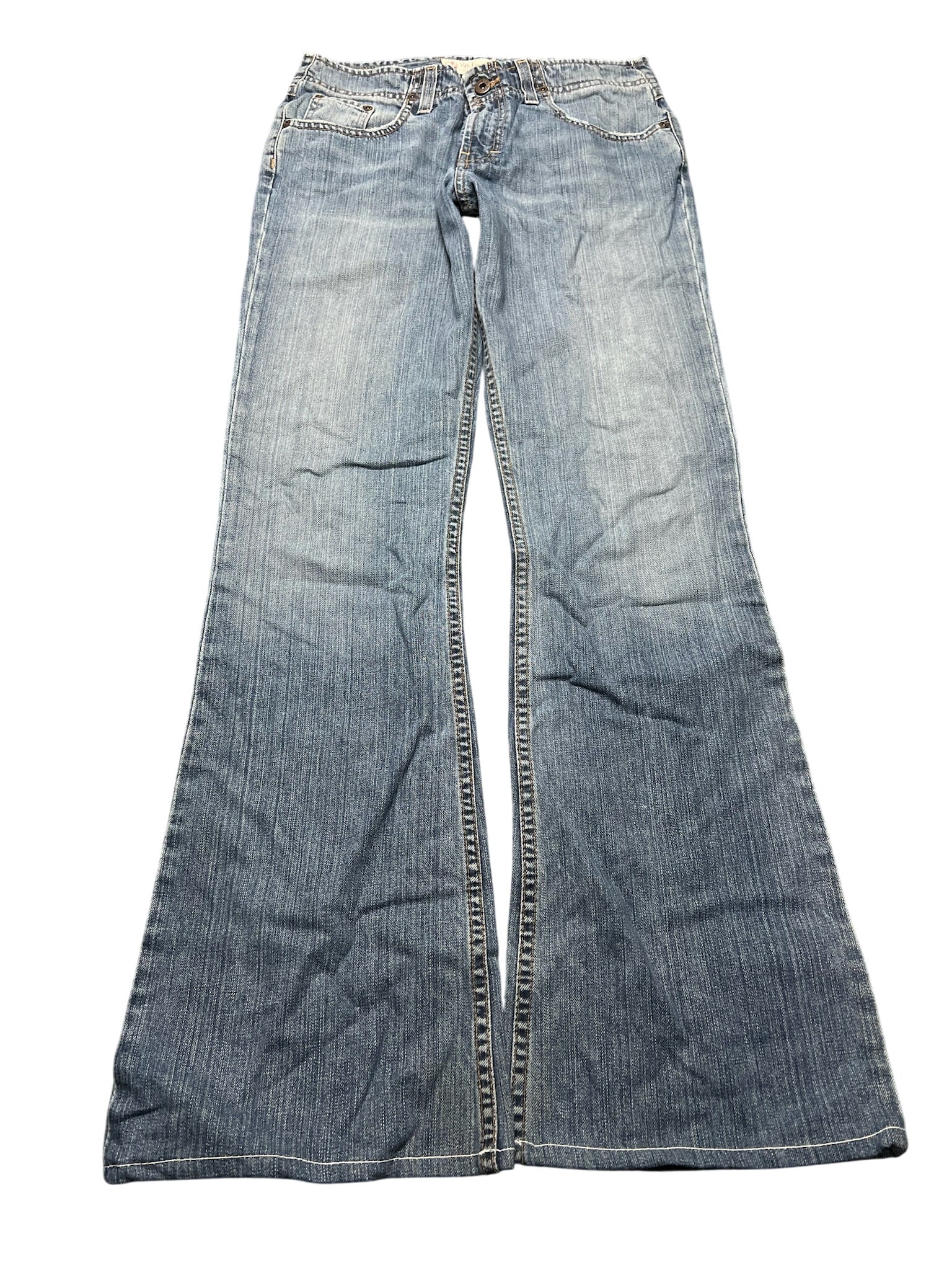 Y2K BOOTCUT WOMEN LOW WAIST JEANS (347)