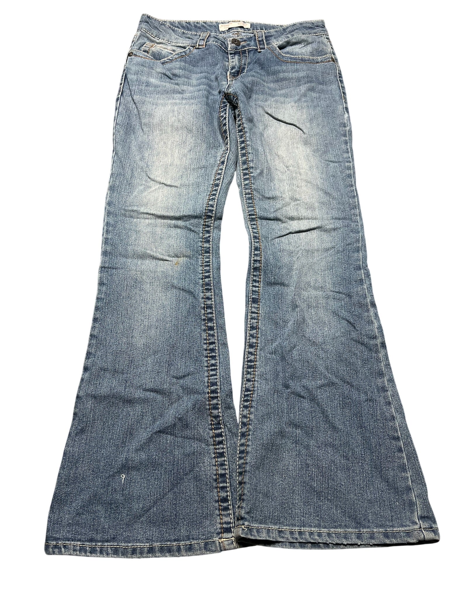 Y2K BOOTCUT WOMEN LOW WAIST JEANS (348)