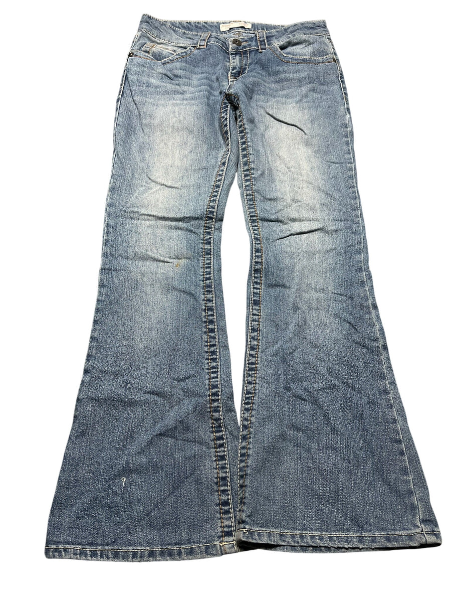 Y2K BOOTCUT WOMEN LOW WAIST JEANS (348)