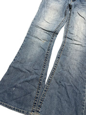 Y2K BOOTCUT WOMEN LOW WAIST JEANS (348)