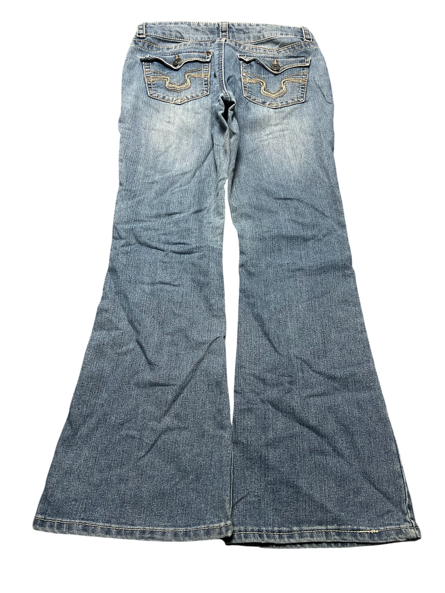 Y2K BOOTCUT WOMEN LOW WAIST JEANS (348)