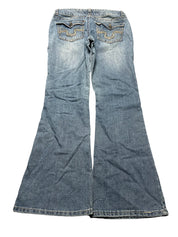 Y2K BOOTCUT WOMEN LOW WAIST JEANS (348)