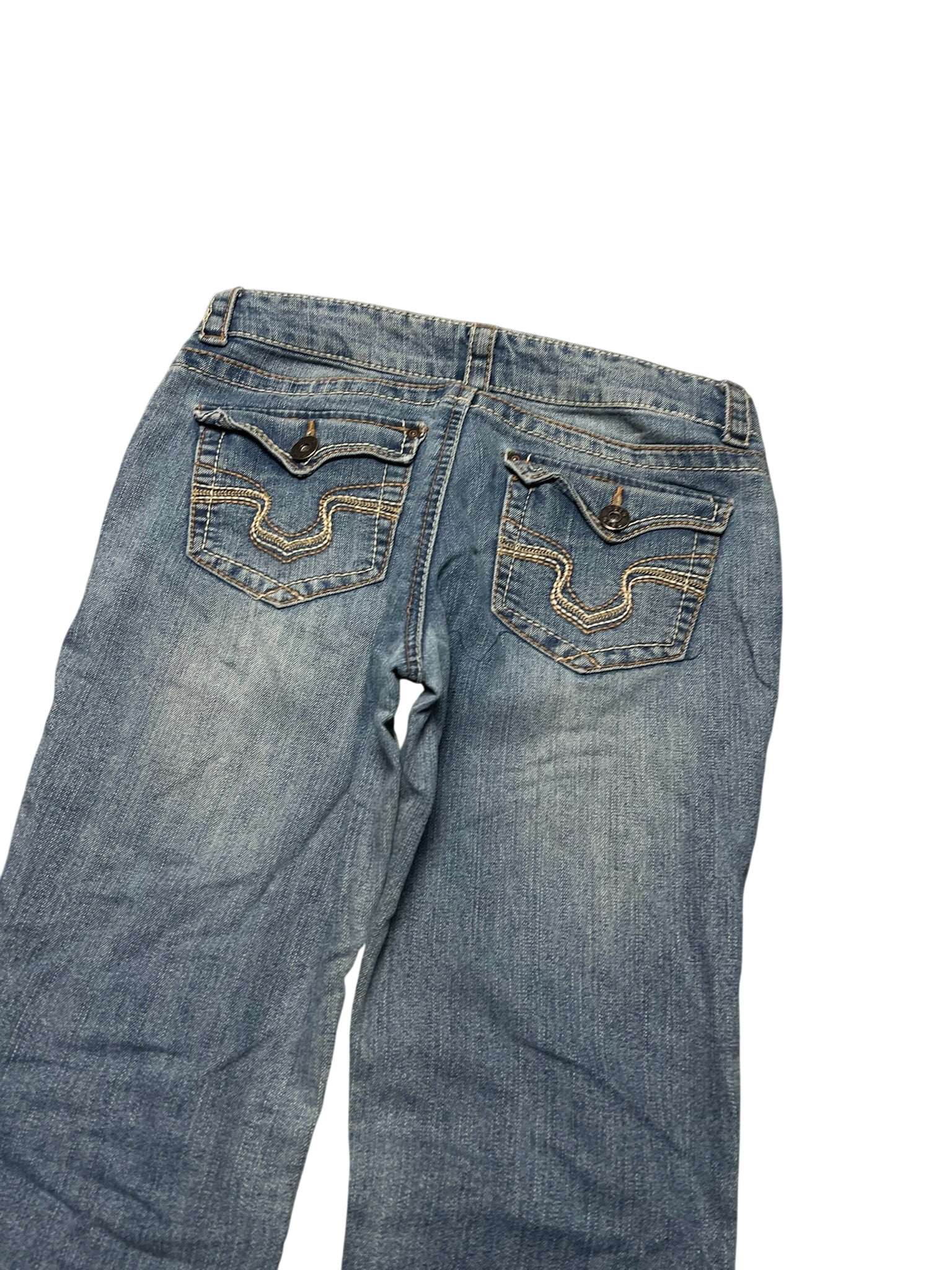 Y2K BOOTCUT WOMEN LOW WAIST JEANS (348)