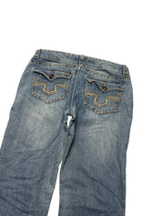 Y2K BOOTCUT WOMEN LOW WAIST JEANS (348)