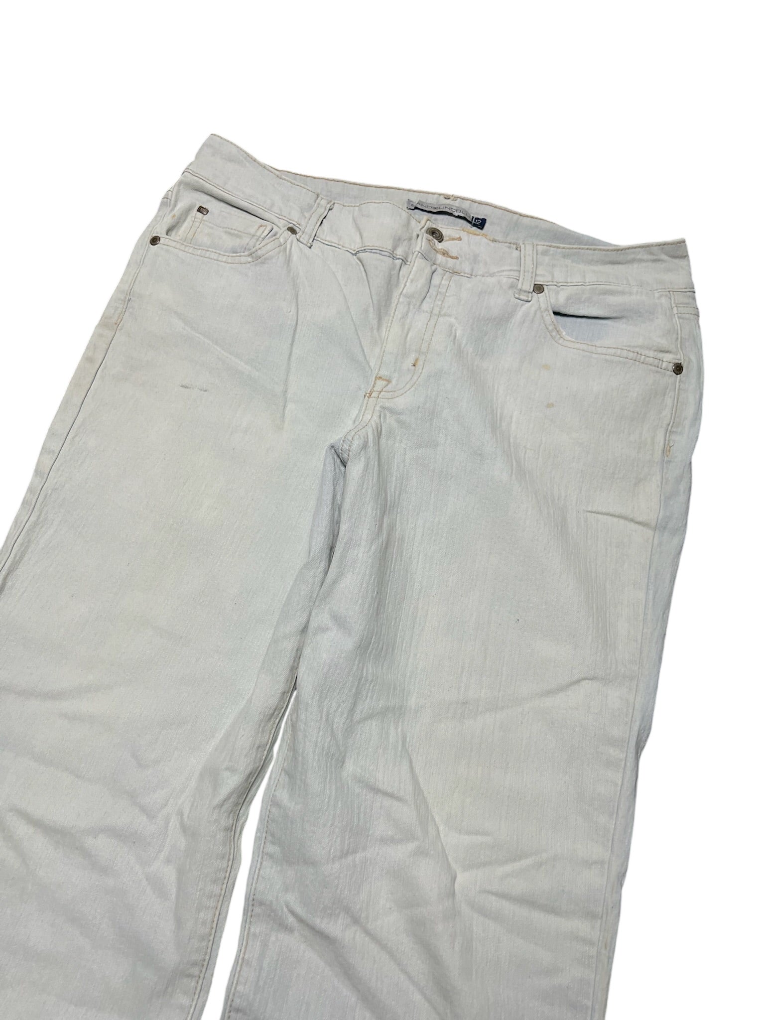 Y2K BOOTCUT WOMEN LOW WAIST JEANS (349)