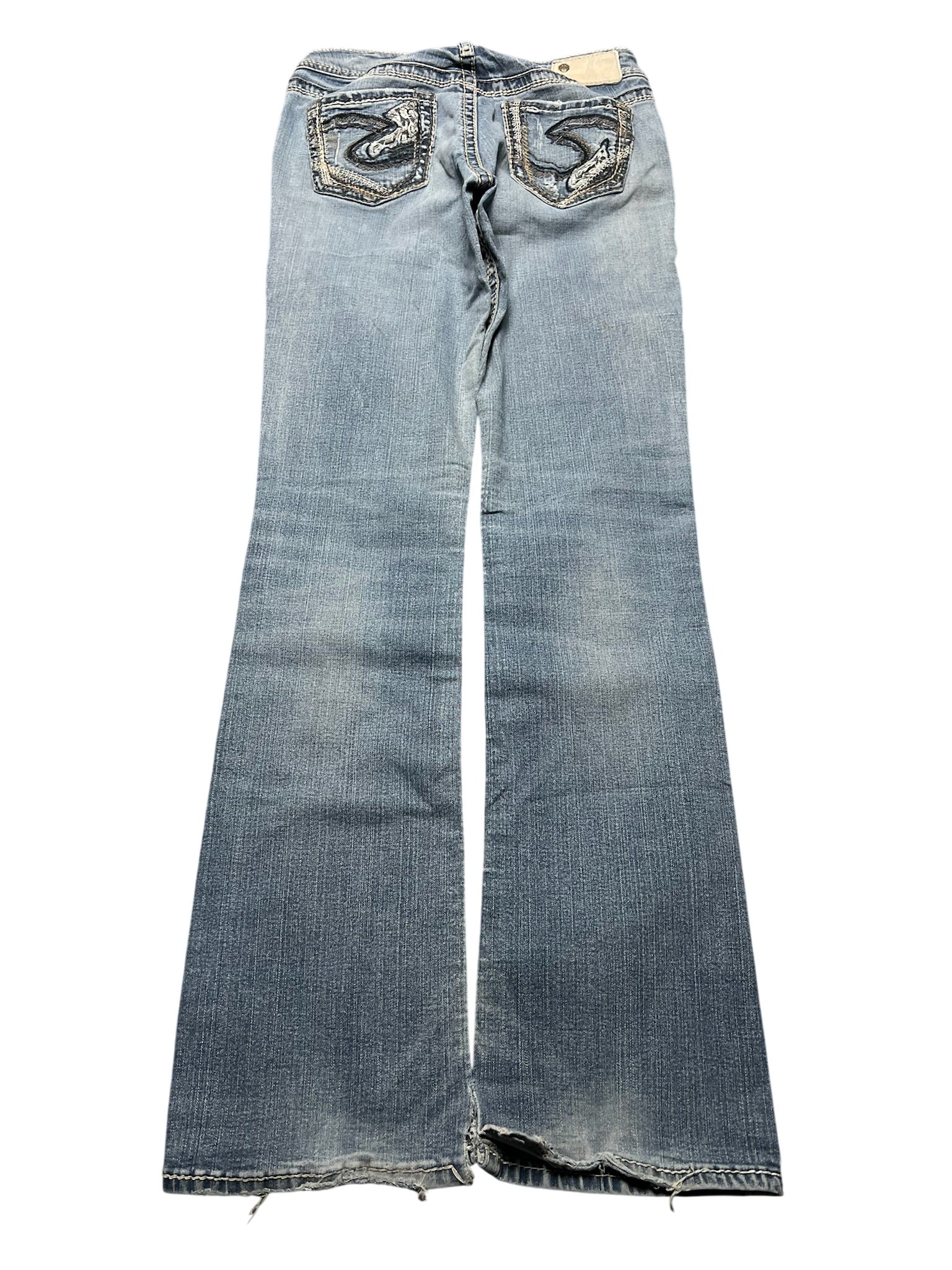 Y2K BOOTCUT WOMEN LOW WAIST JEANS (300)