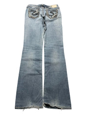 Y2K BOOTCUT WOMEN LOW WAIST JEANS (300)