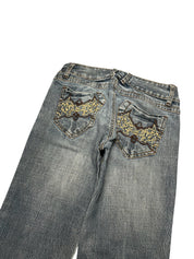 Y2K BOOTCUT WOMEN LOW WAIST JEANS (301)