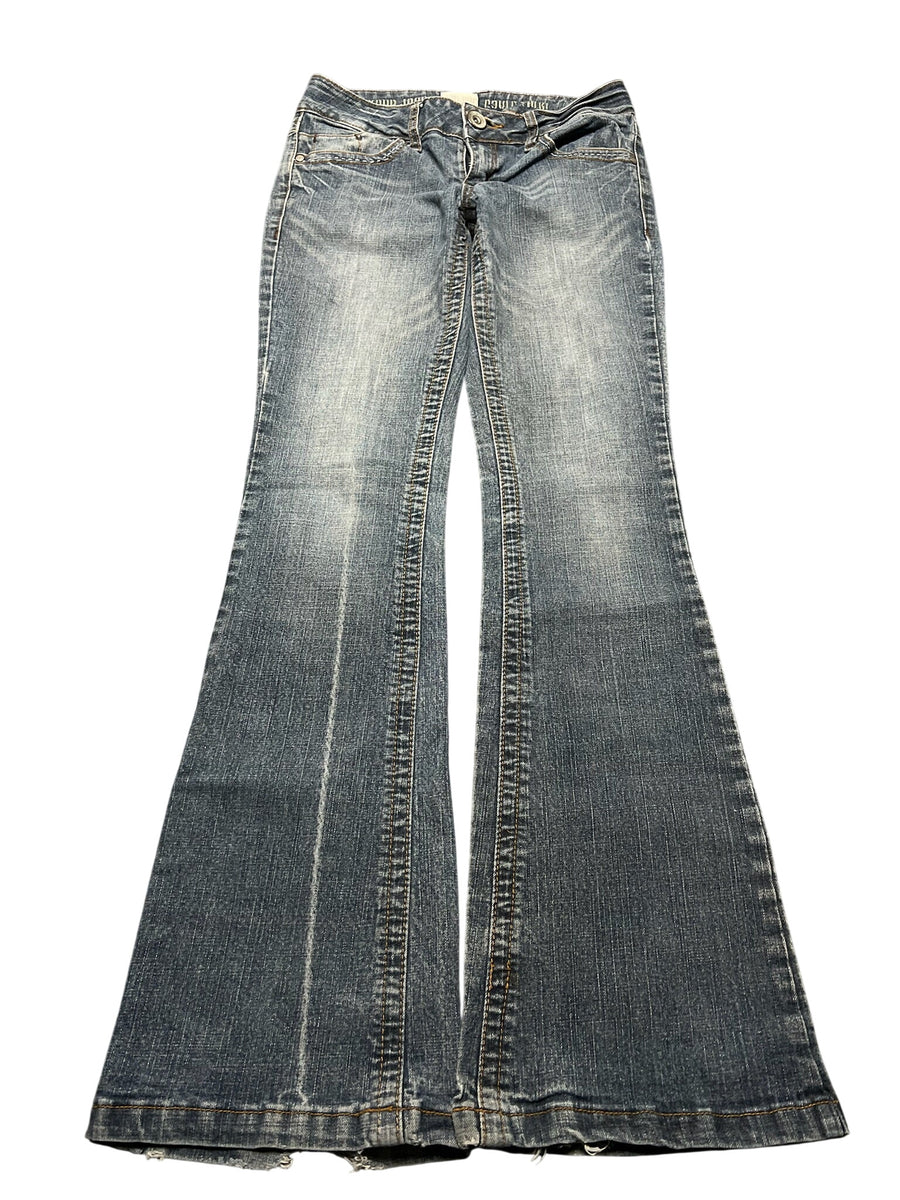 Y2K BOOTCUT WOMEN LOW WAIST JEANS (301)