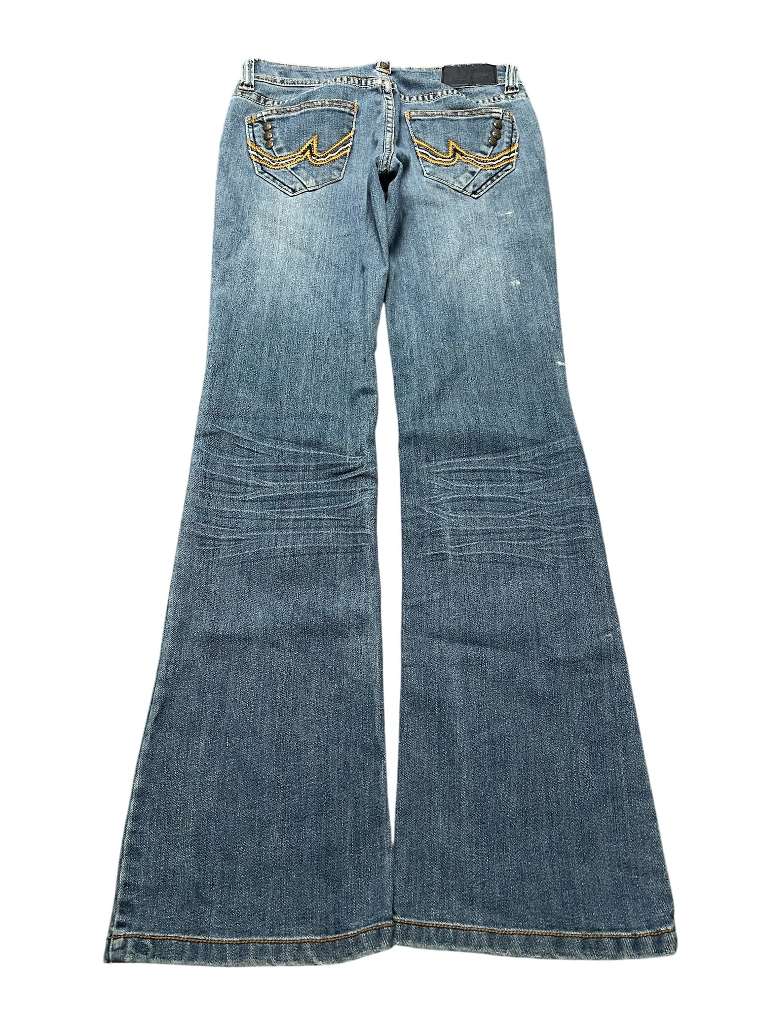Y2K BOOTCUT WOMEN LOW WAIST JEANS (302)