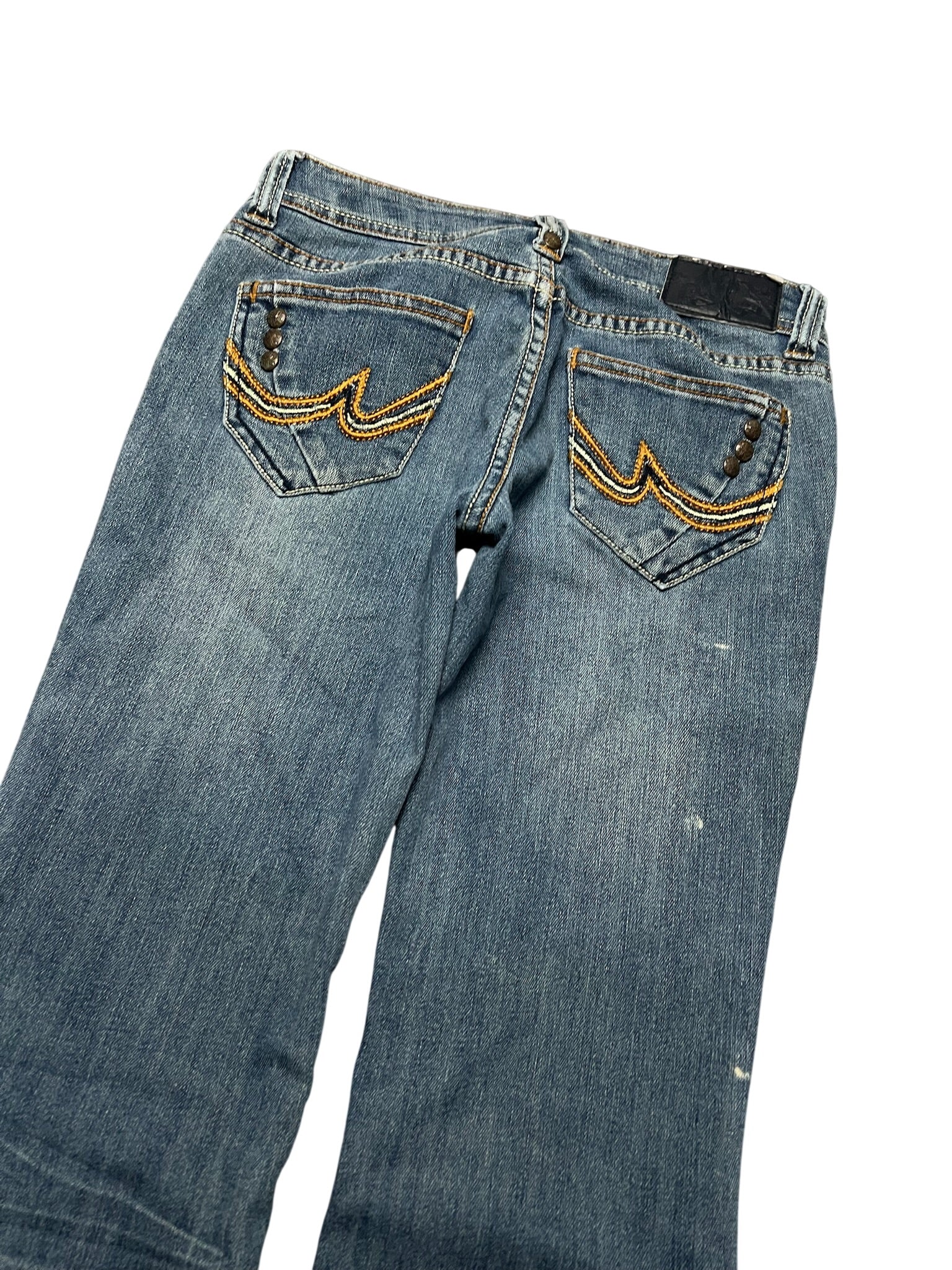 Y2K BOOTCUT WOMEN LOW WAIST JEANS (302)