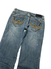 Y2K BOOTCUT WOMEN LOW WAIST JEANS (302)