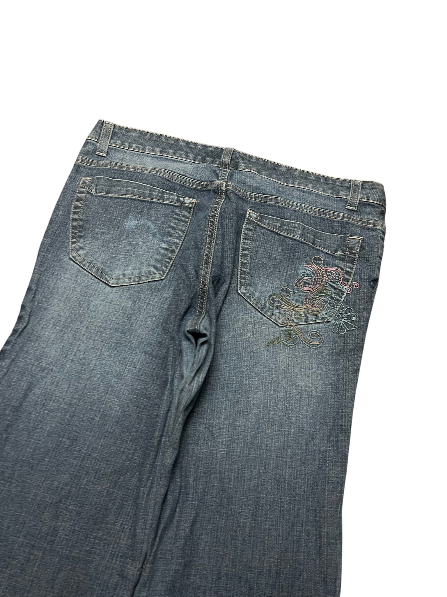 Y2K BOOTCUT WOMEN LOW WAIST JEANS (303)