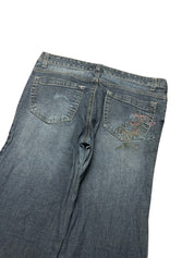 Y2K BOOTCUT WOMEN LOW WAIST JEANS (303)