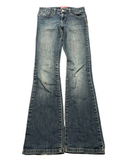 Y2K BOOTCUT WOMEN LOW WAIST JEANS (304)