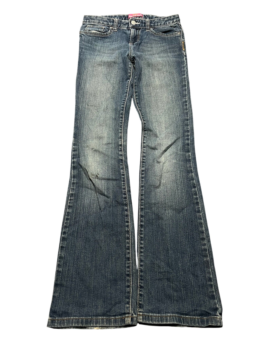 Y2K BOOTCUT WOMEN LOW WAIST JEANS (304)