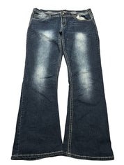Y2K BOOTCUT WOMEN LOW WAIST JEANS (306)