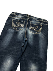 Y2K BOOTCUT WOMEN LOW WAIST JEANS (306)