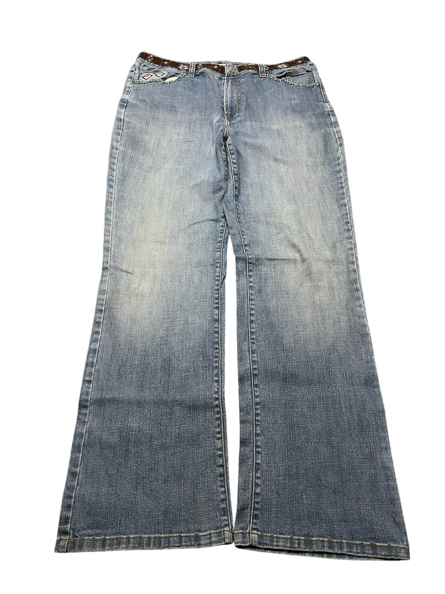 Y2K BOOTCUT WOMEN LOW WAIST JEANS (307)