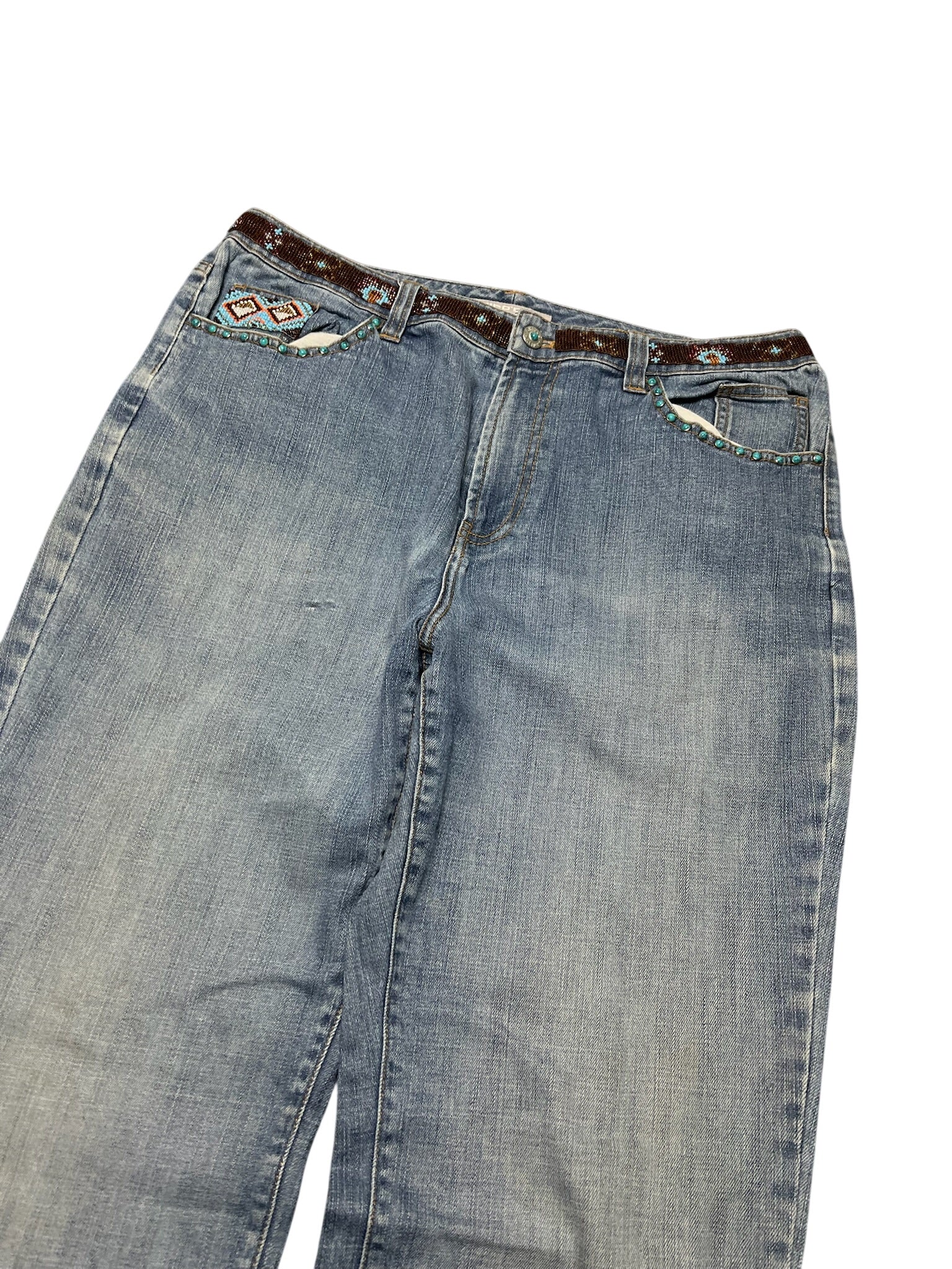 Y2K BOOTCUT WOMEN LOW WAIST JEANS (307)
