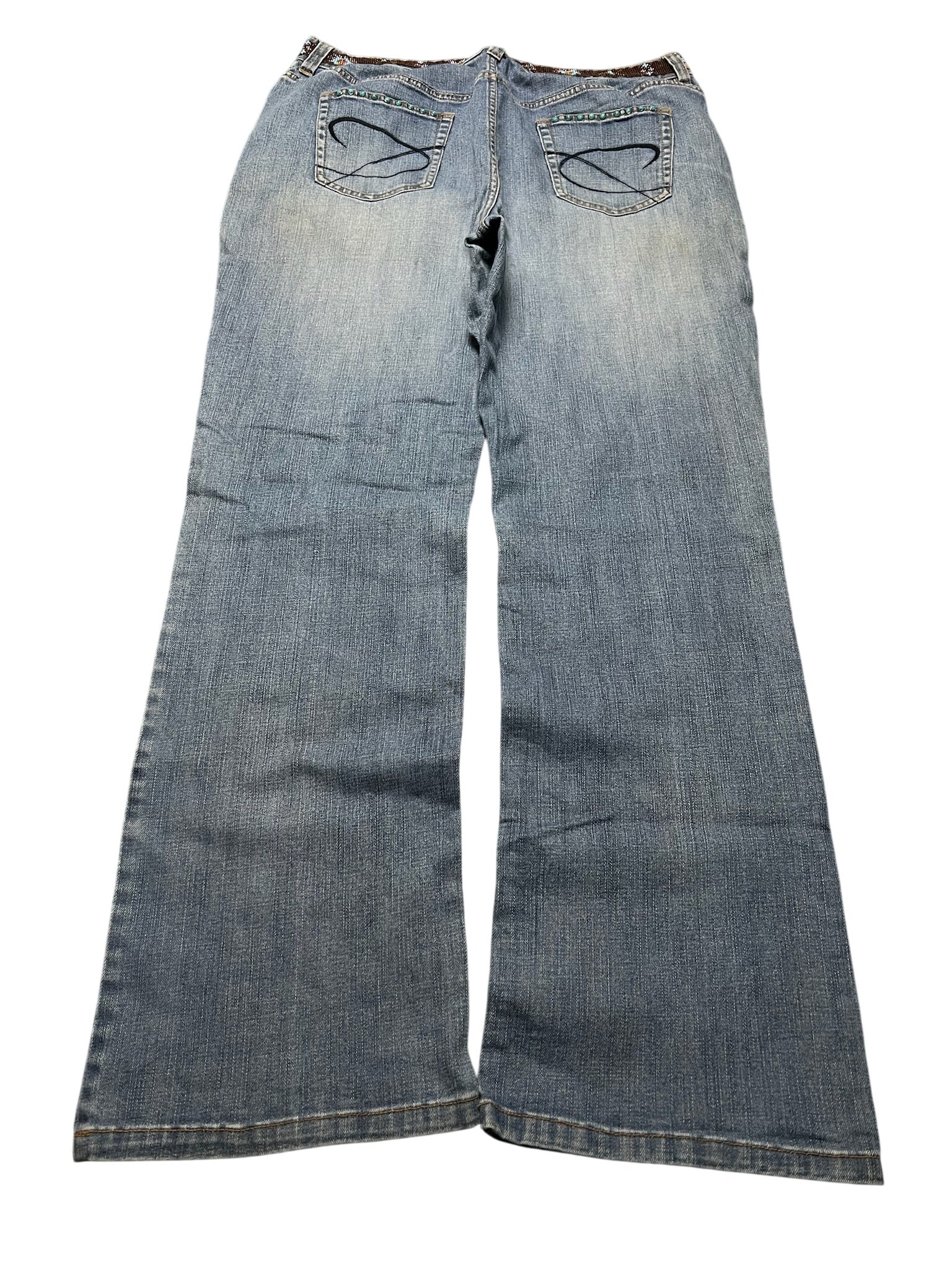 Y2K BOOTCUT WOMEN LOW WAIST JEANS (307)