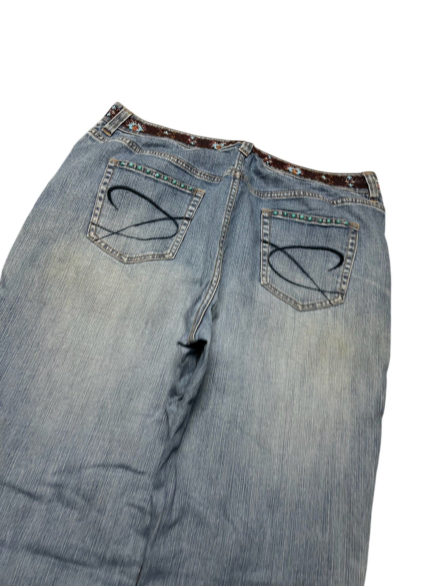 Y2K BOOTCUT WOMEN LOW WAIST JEANS (307)