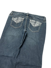 Y2K BOOTCUT WOMEN LOW WAIST JEANS (270)