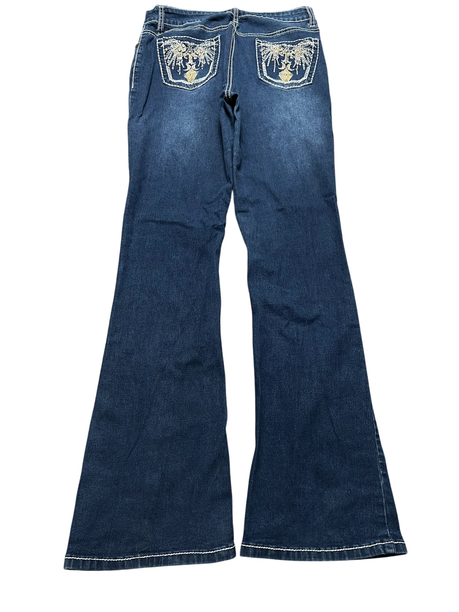 Y2K BOOTCUT WOMEN LOW WAIST JEANS (271)