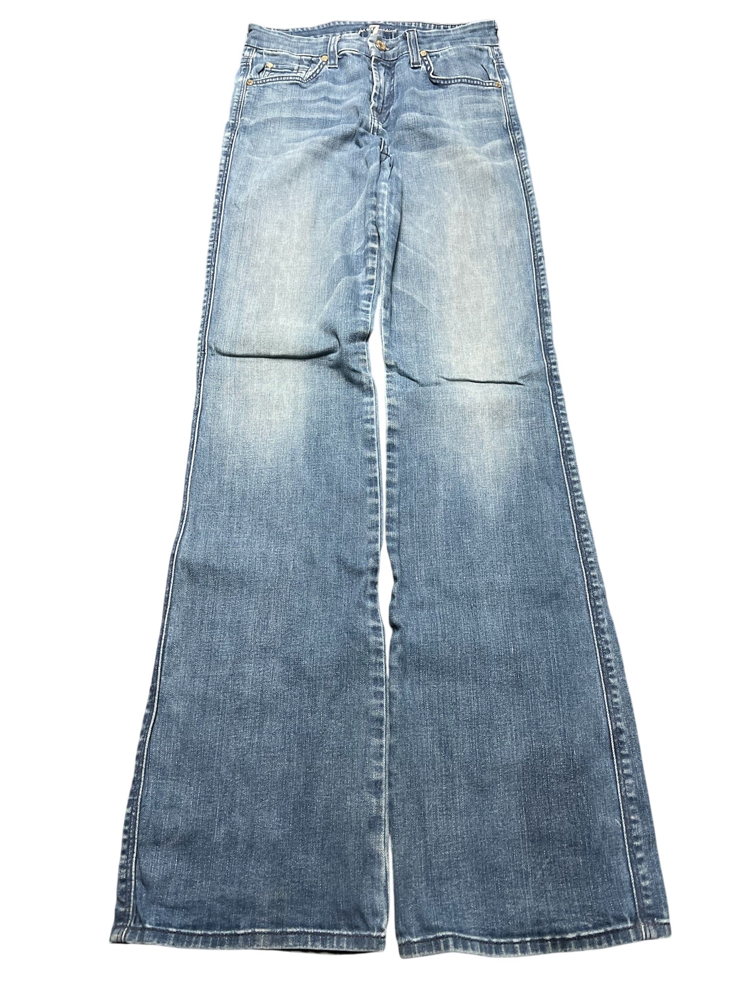 Y2K BOOTCUT WOMEN LOW WAIST JEANS (274)