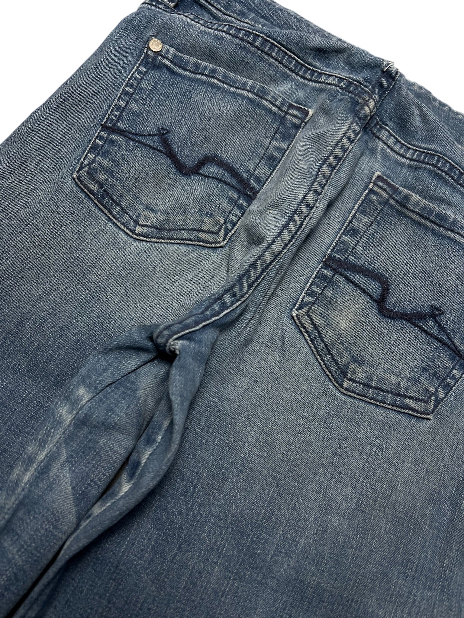 Y2K BOOTCUT WOMEN LOW WAIST JEANS (274)