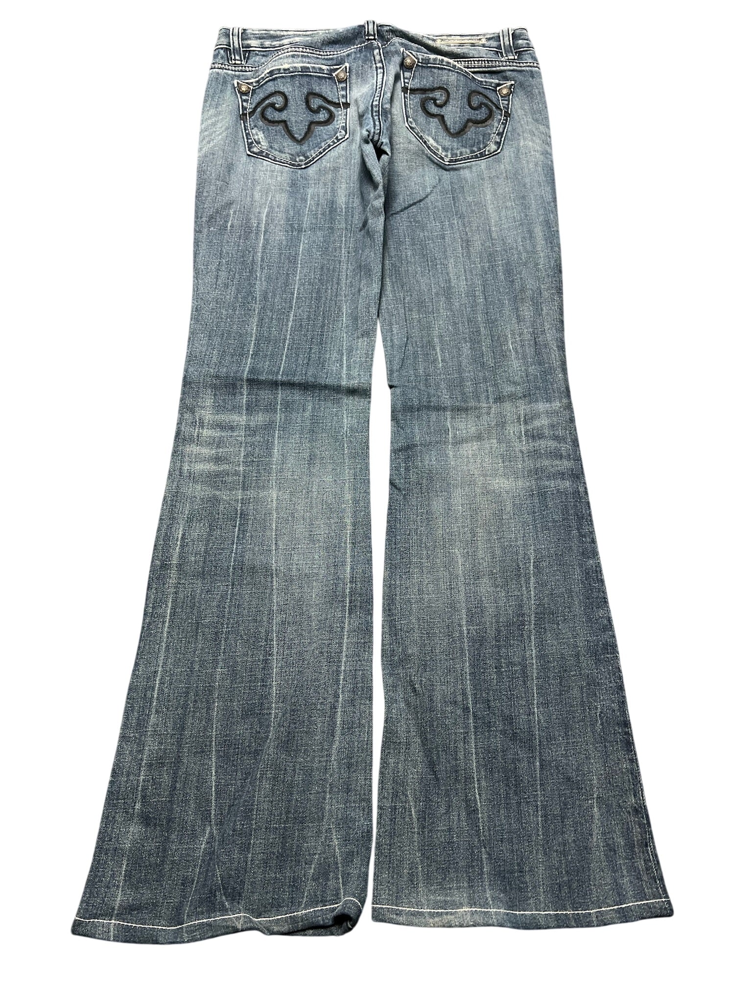 Y2K BOOTCUT WOMEN LOW WAIST JEANS (275)
