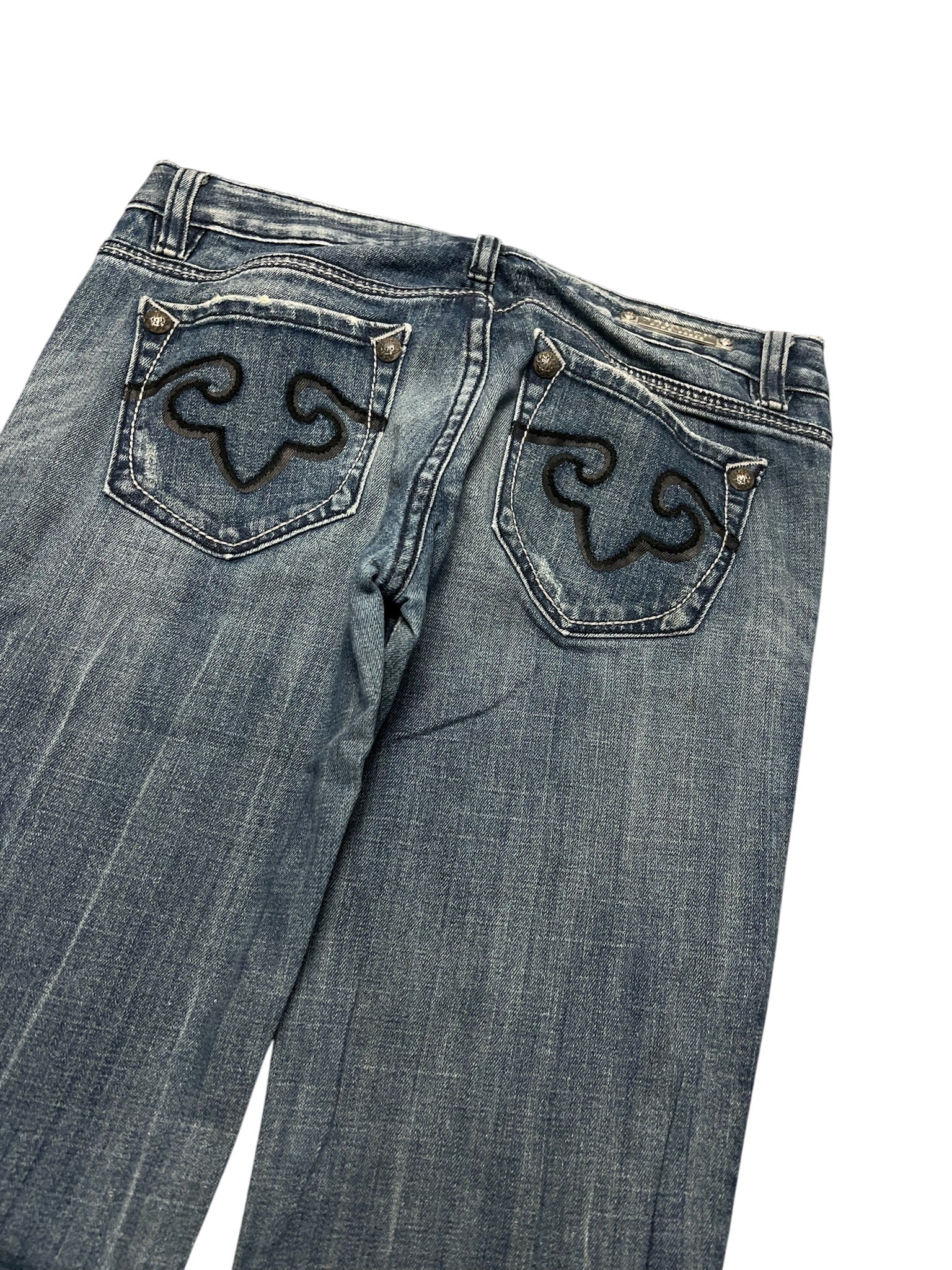 Y2K BOOTCUT WOMEN LOW WAIST JEANS (275)