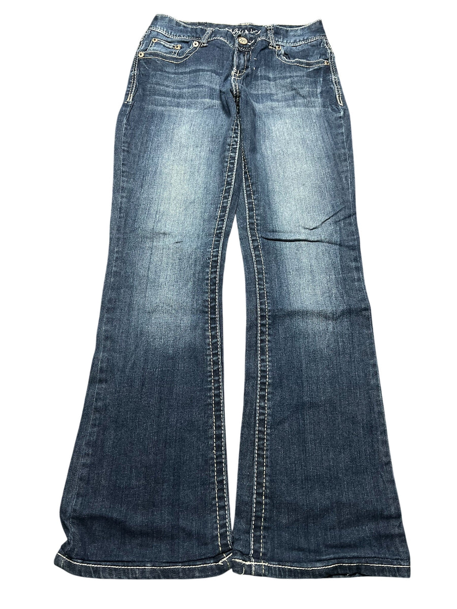 Y2K BOOTCUT WOMEN LOW WAIST JEANS (277)