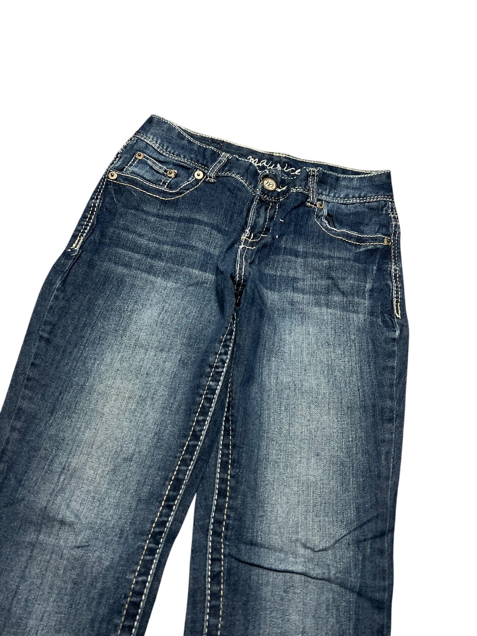 Y2K BOOTCUT WOMEN LOW WAIST JEANS (277)