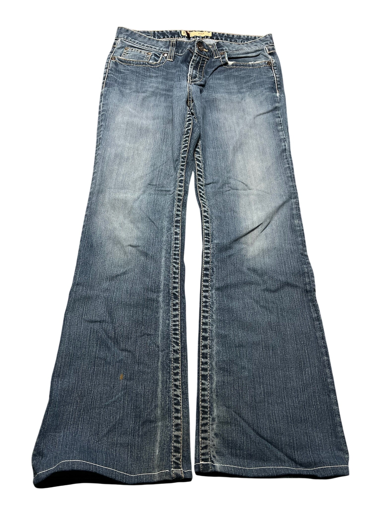 Y2K BOOTCUT WOMEN LOW WAIST JEANS (278)