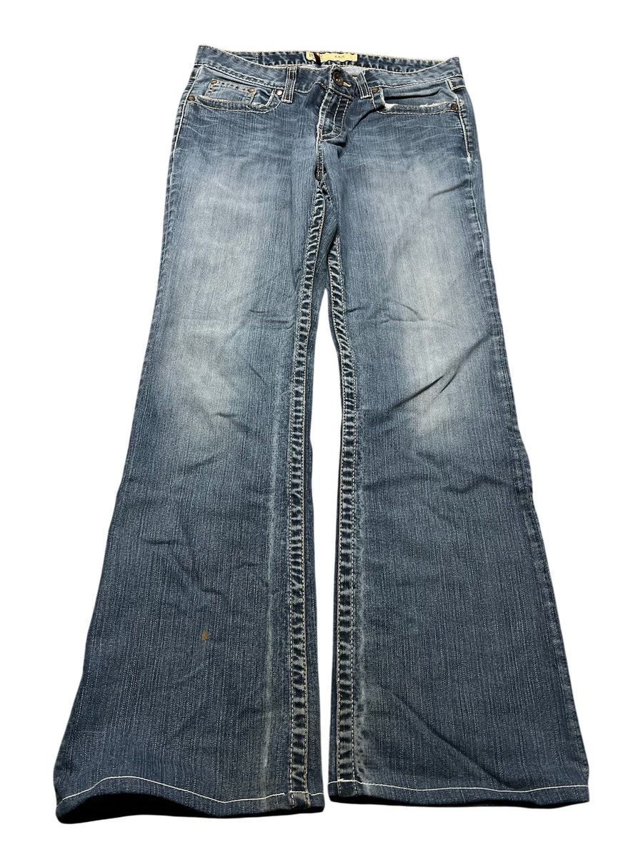Y2K BOOTCUT WOMEN LOW WAIST JEANS (278)
