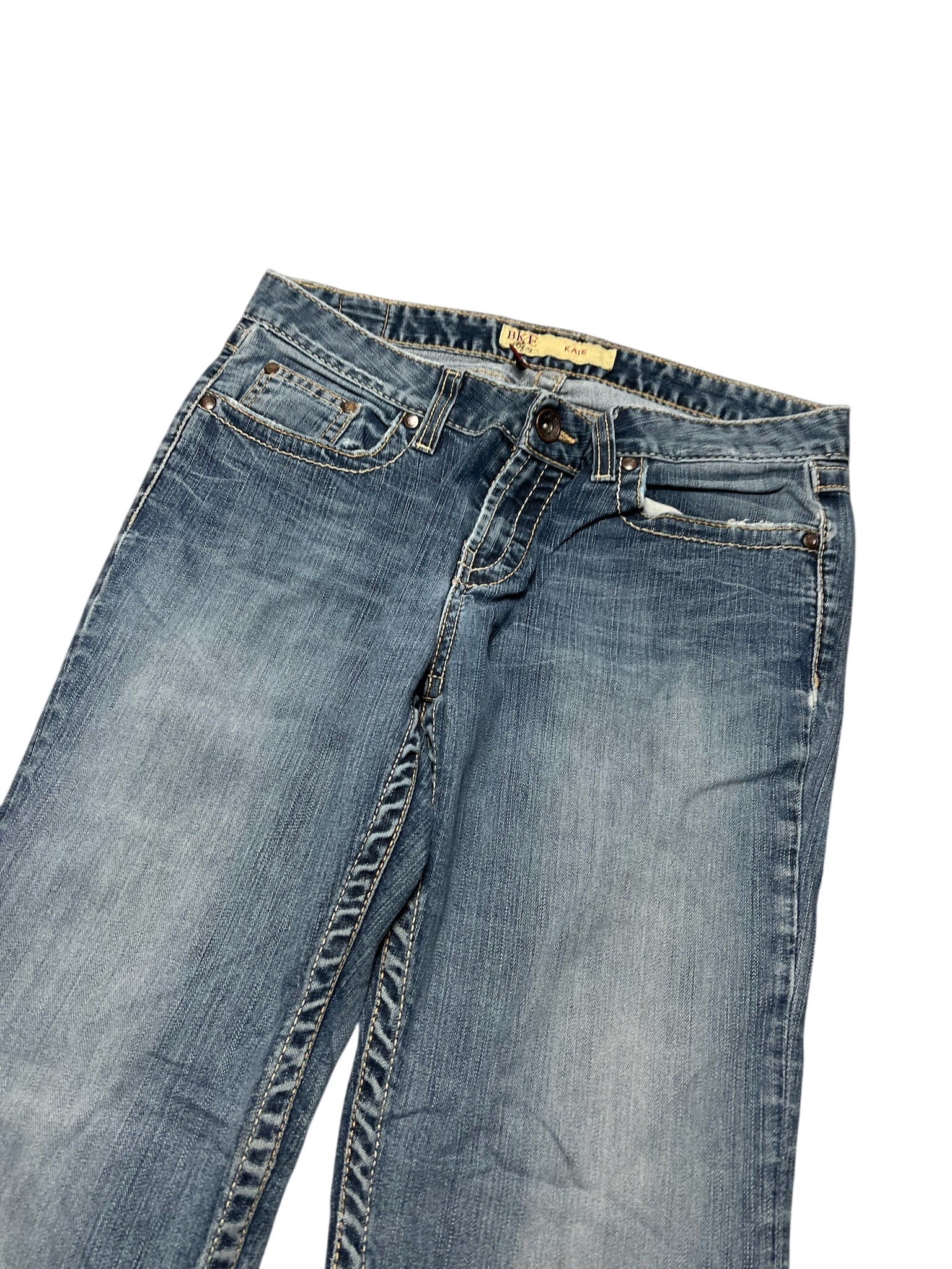 Y2K BOOTCUT WOMEN LOW WAIST JEANS (278)