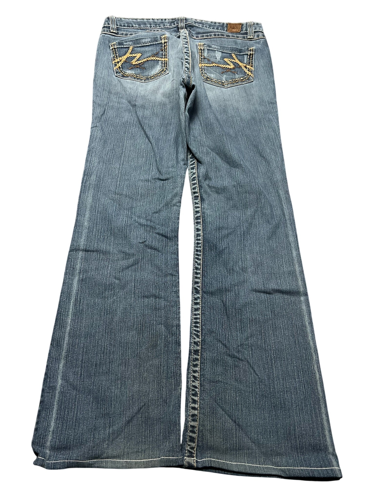 Y2K BOOTCUT WOMEN LOW WAIST JEANS (278)