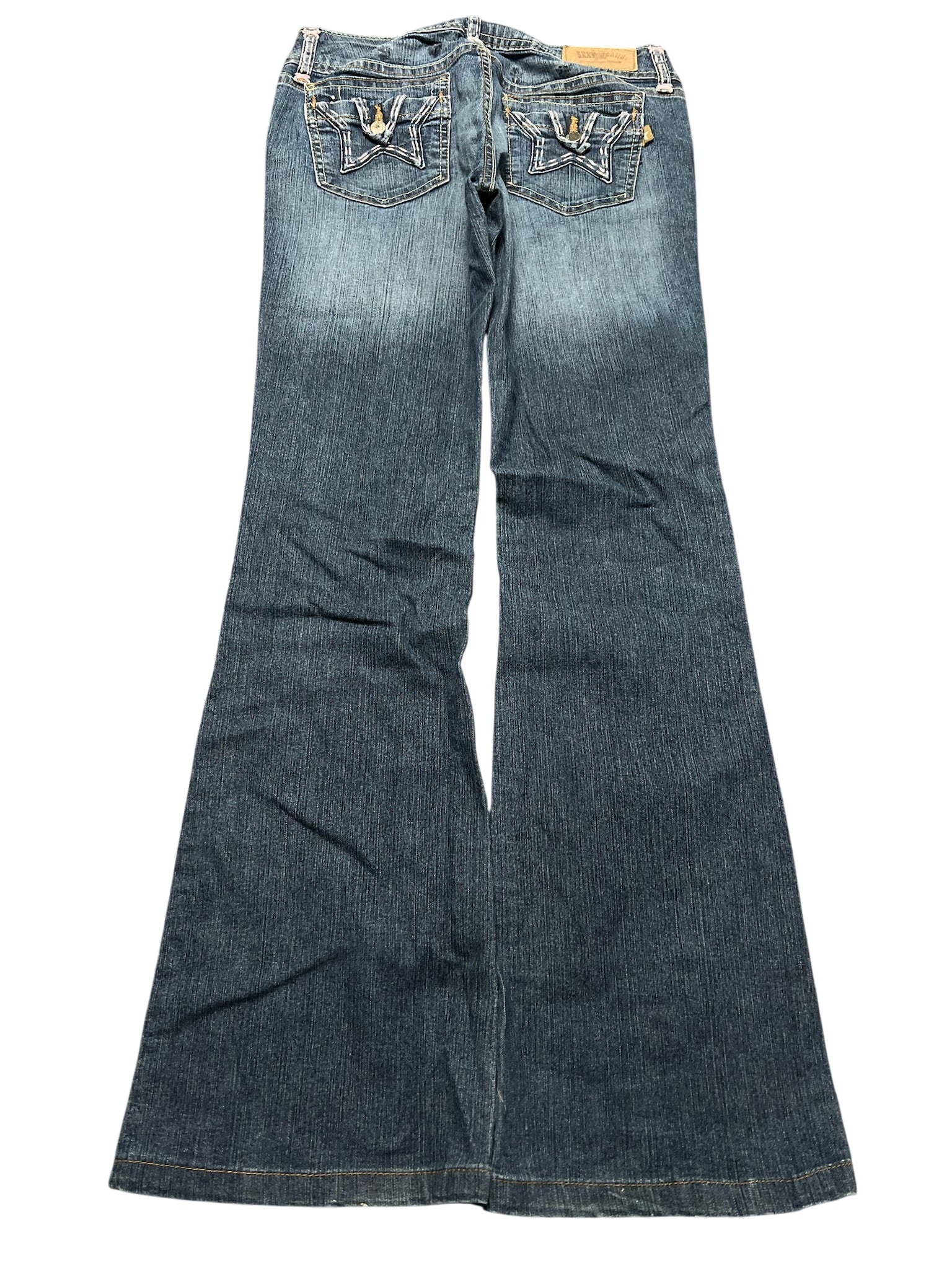 Y2K BOOTCUT WOMEN LOW WAIST JEANS (328)